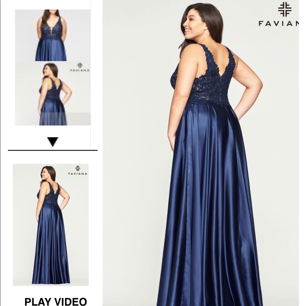 Prom dress size 24.